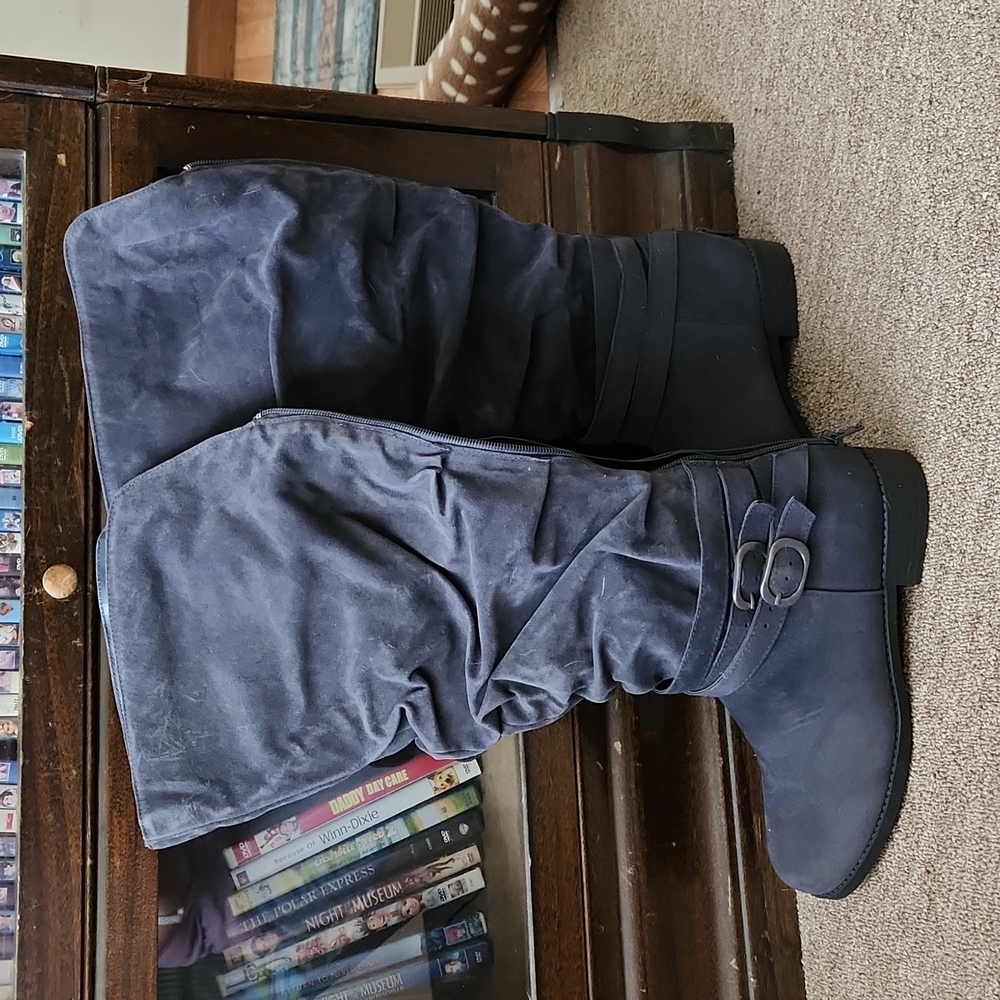 Gray Boots
